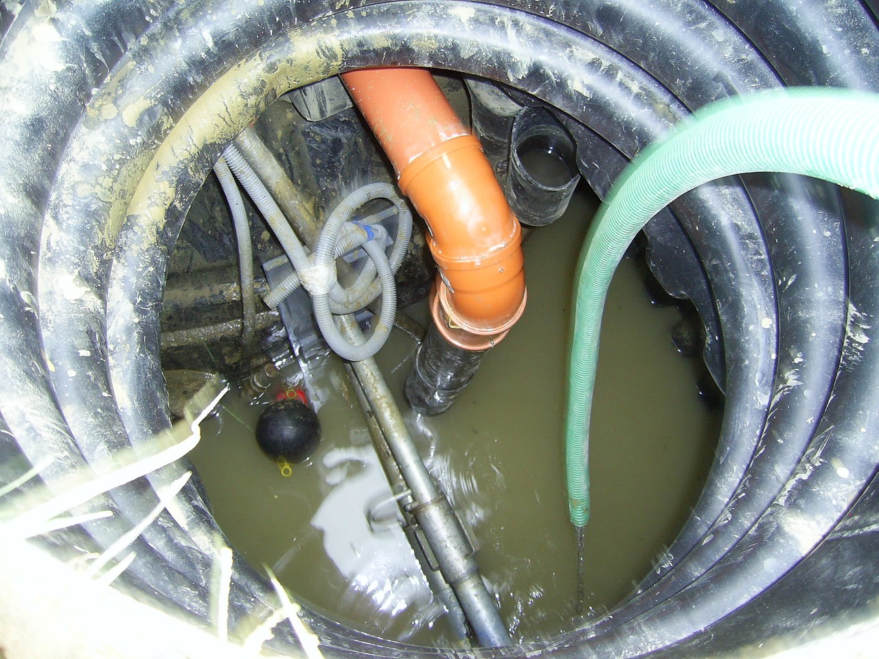 sewage system, wastewater, sewer pipe